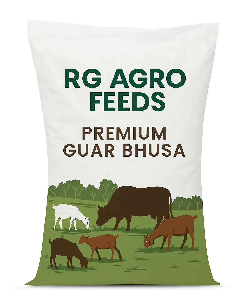 Guar Bhusa or Gawar Bhusa Product from RG Agro Feeds